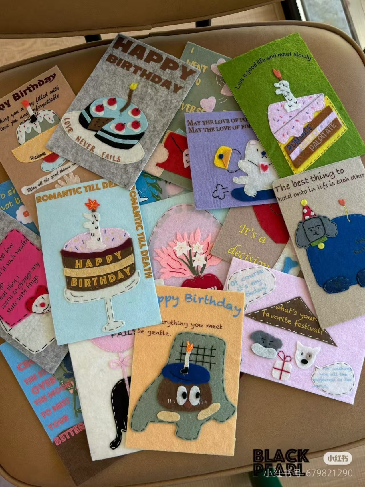 Felt Greeting Cards