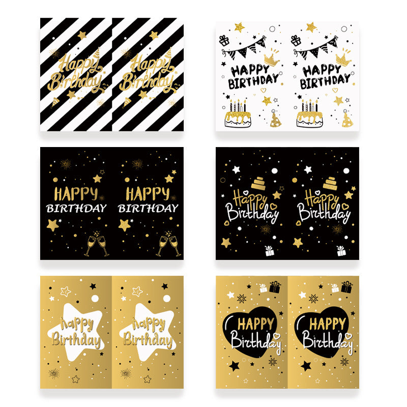 Handmade Floral Birthday Card with Personalized Message