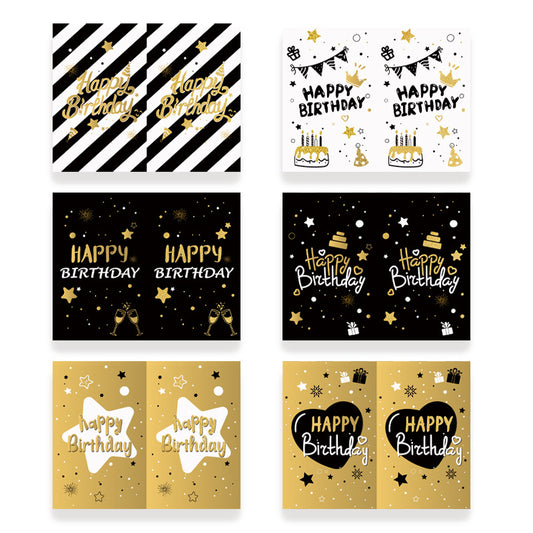 Handmade Floral Birthday Card with Personalized Message