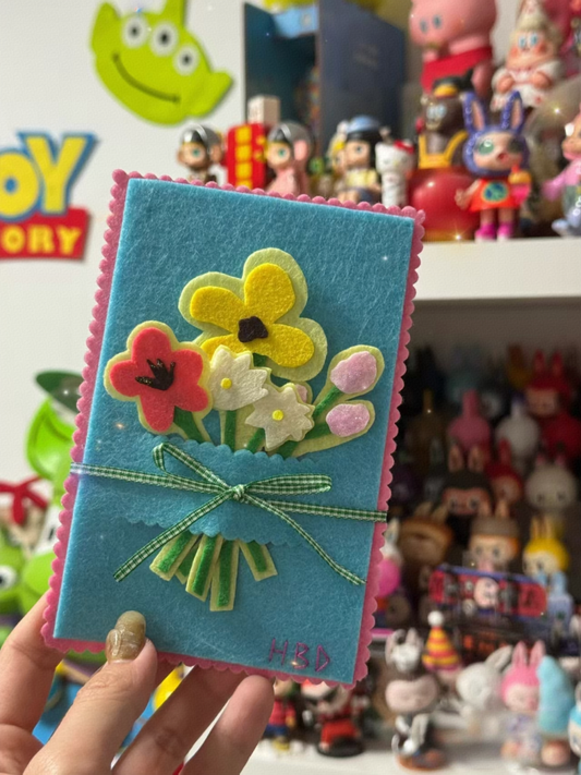 DIY 3D Floral Greeting Card for Birthday