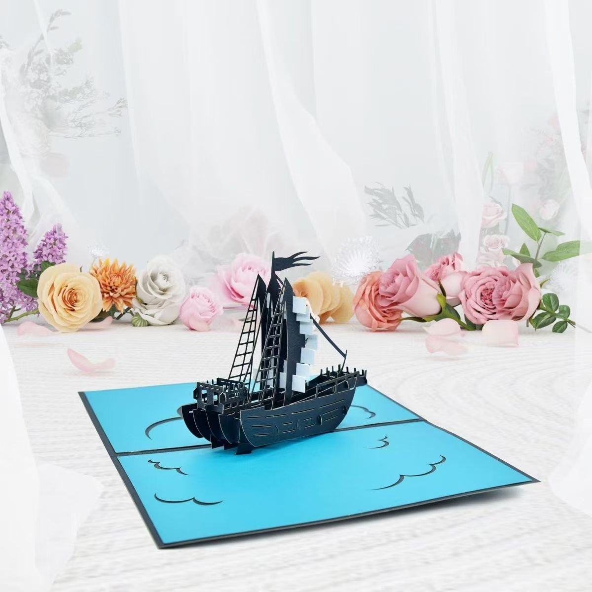 Mechanical & Novelty Greeting Cards – 3D Pop-Up Airplane, Train & Birthday Surprise Cards