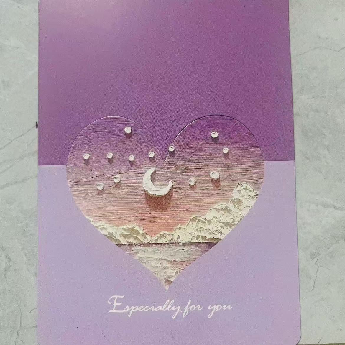 Birthday Card/Thank You Card/Romantic Postcard Set - Handwritten-Style Creative Design with Warm Messages, Holiday Greeting Cards