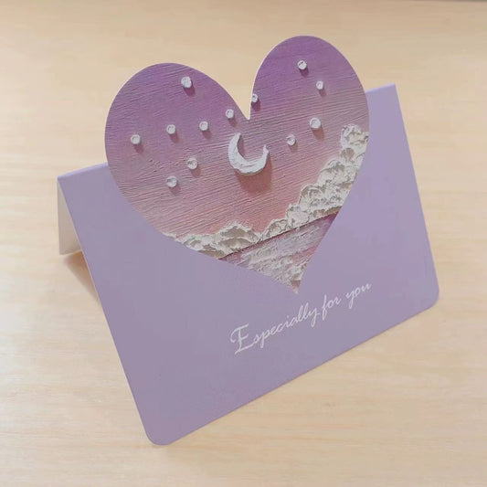 Birthday Card/Thank You Card/Romantic Postcard Set - Handwritten-Style Creative Design with Warm Messages, Holiday Greeting Cards