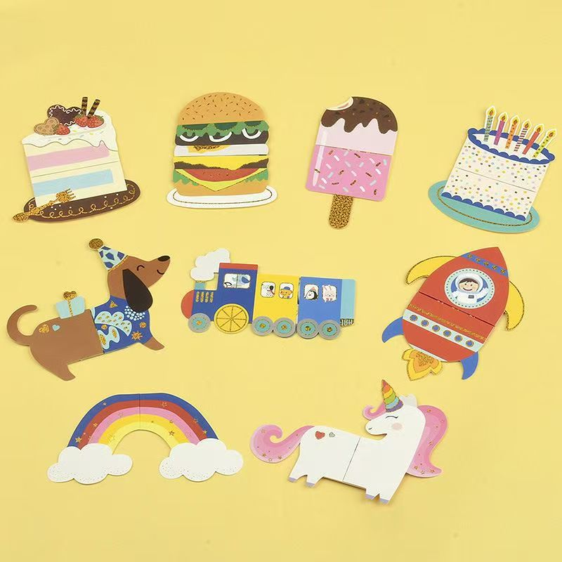Handmade 3D Pop-Up Greeting Card - Personalized Name + Message, for Best Friend/Boyfriend/Family