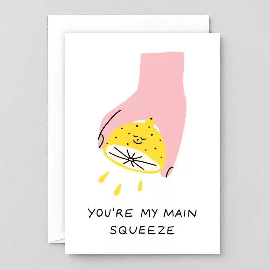 Minimalist Birthday Greeting Card with Envelope – Blank Note Card for Family & Friends