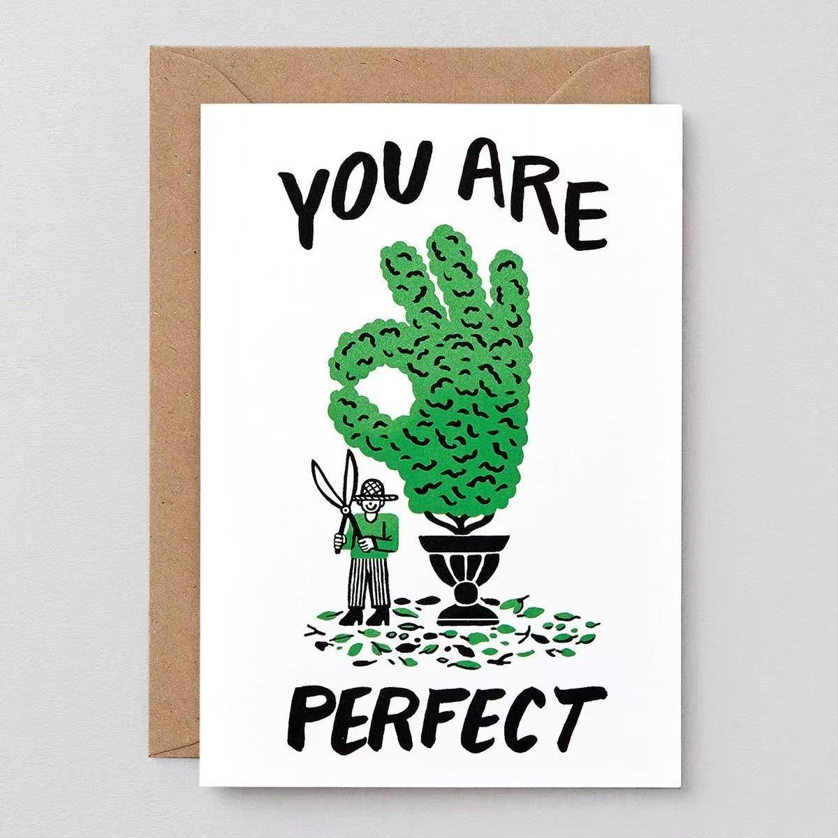 Minimalist Birthday & Thank You Card Combo – Heartfelt Message Paper Cards with Envelopes