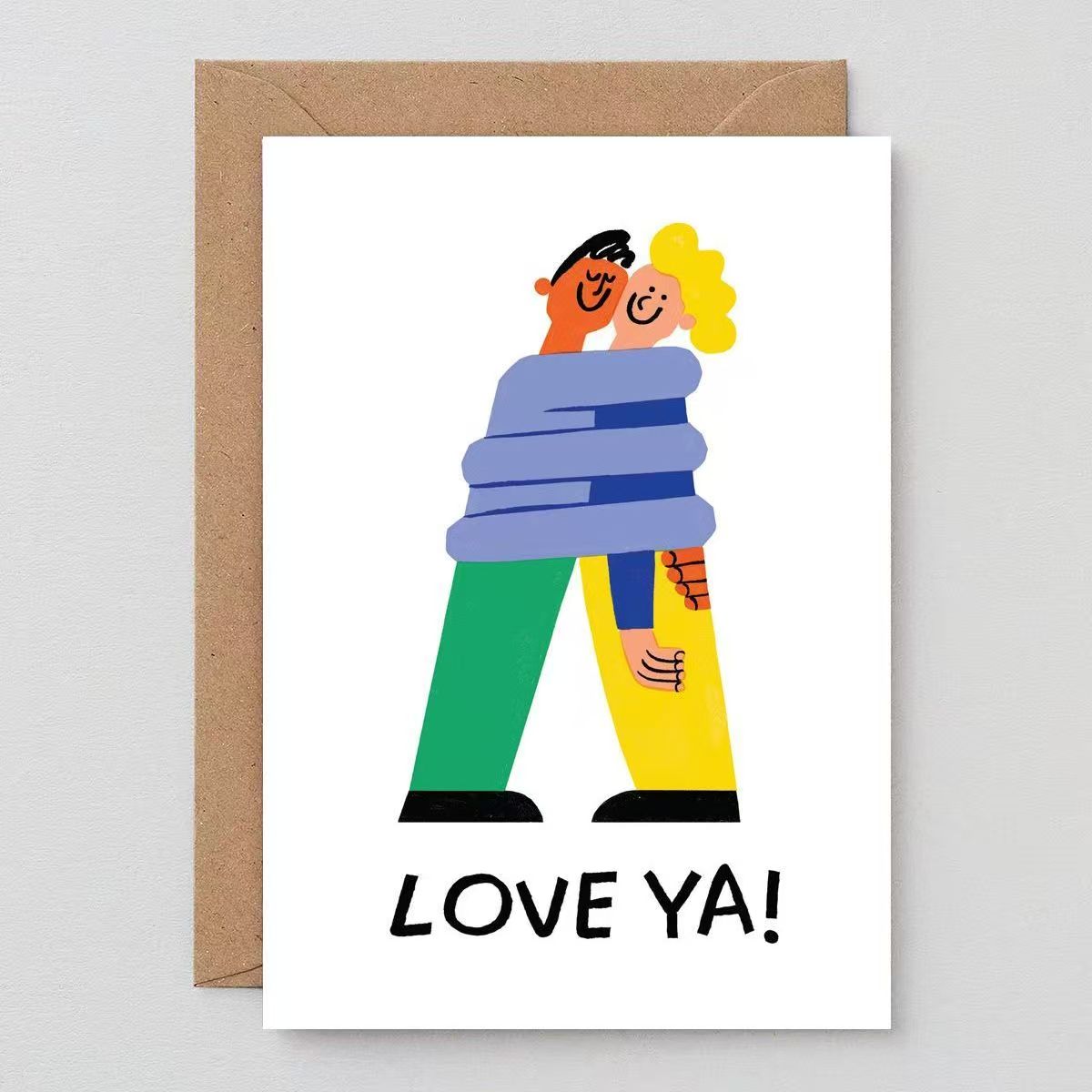 Minimalist Birthday & Thank You Card Combo – Heartfelt Message Paper Cards with Envelopes