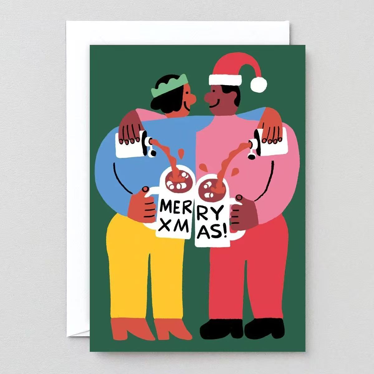 Minimalist Birthday & Thank You Card Combo – Heartfelt Message Paper Cards with Envelopes