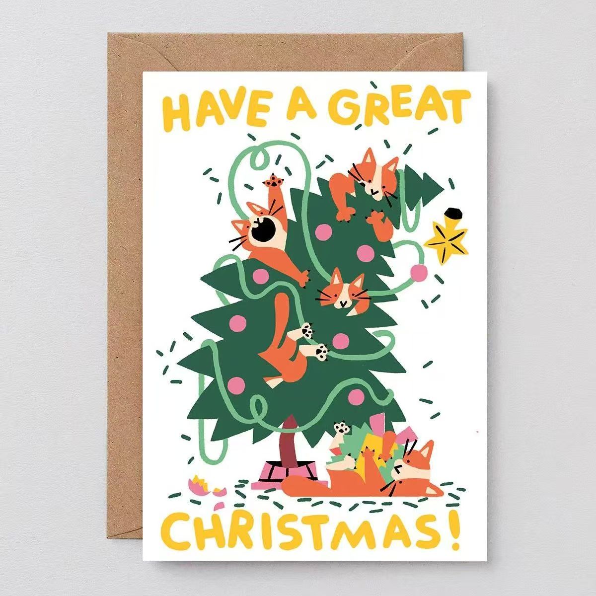Minimalist Birthday & Thank You Card Combo – Heartfelt Message Paper Cards with Envelopes