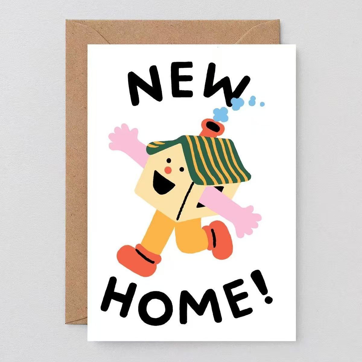 Minimalist Birthday & Thank You Card Combo – Heartfelt Message Paper Cards with Envelopes