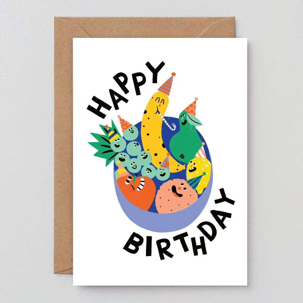 Minimalist Birthday & Thank You Card Combo – Heartfelt Message Paper Cards with Envelopes