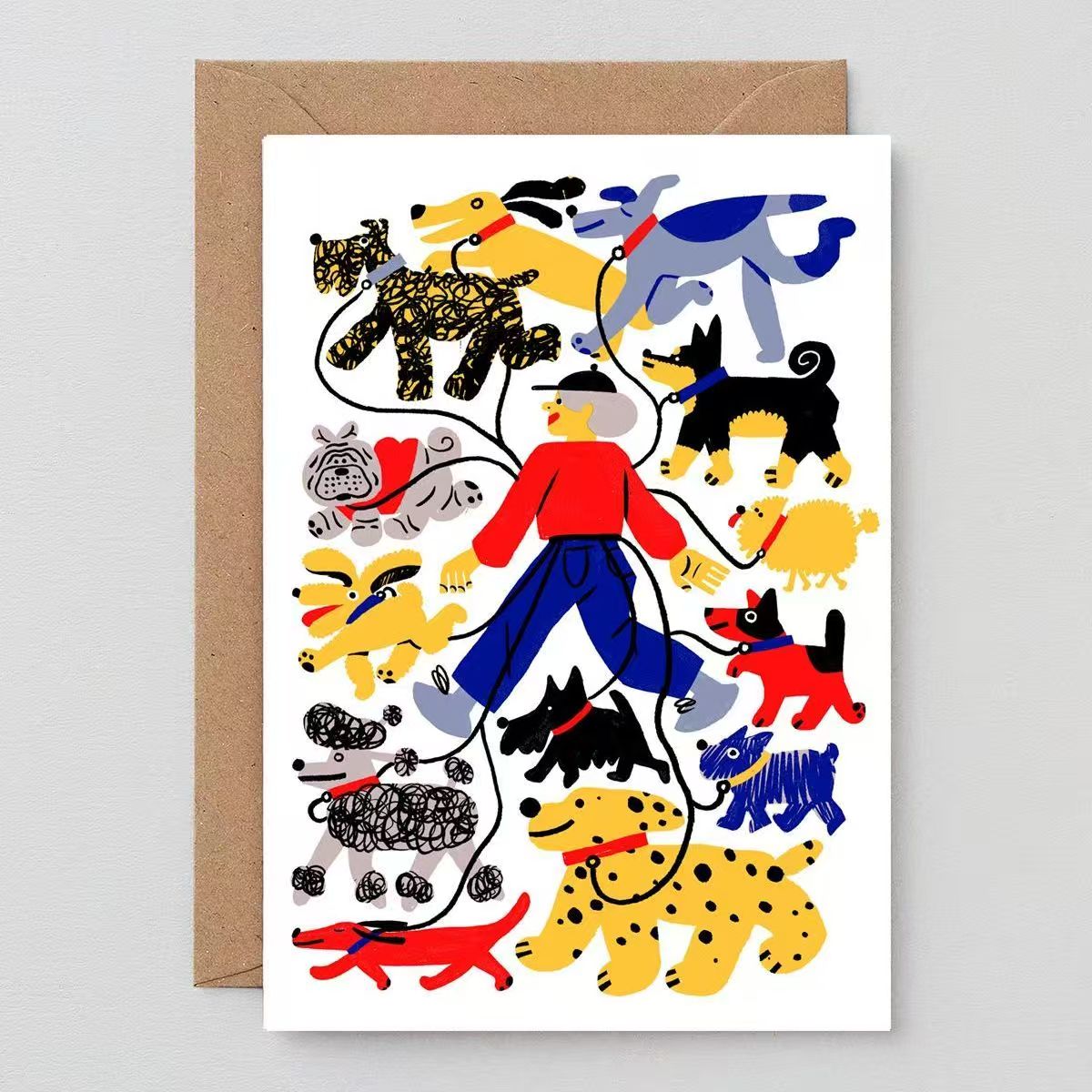 Minimalist Birthday & Thank You Card Combo – Heartfelt Message Paper Cards with Envelopes