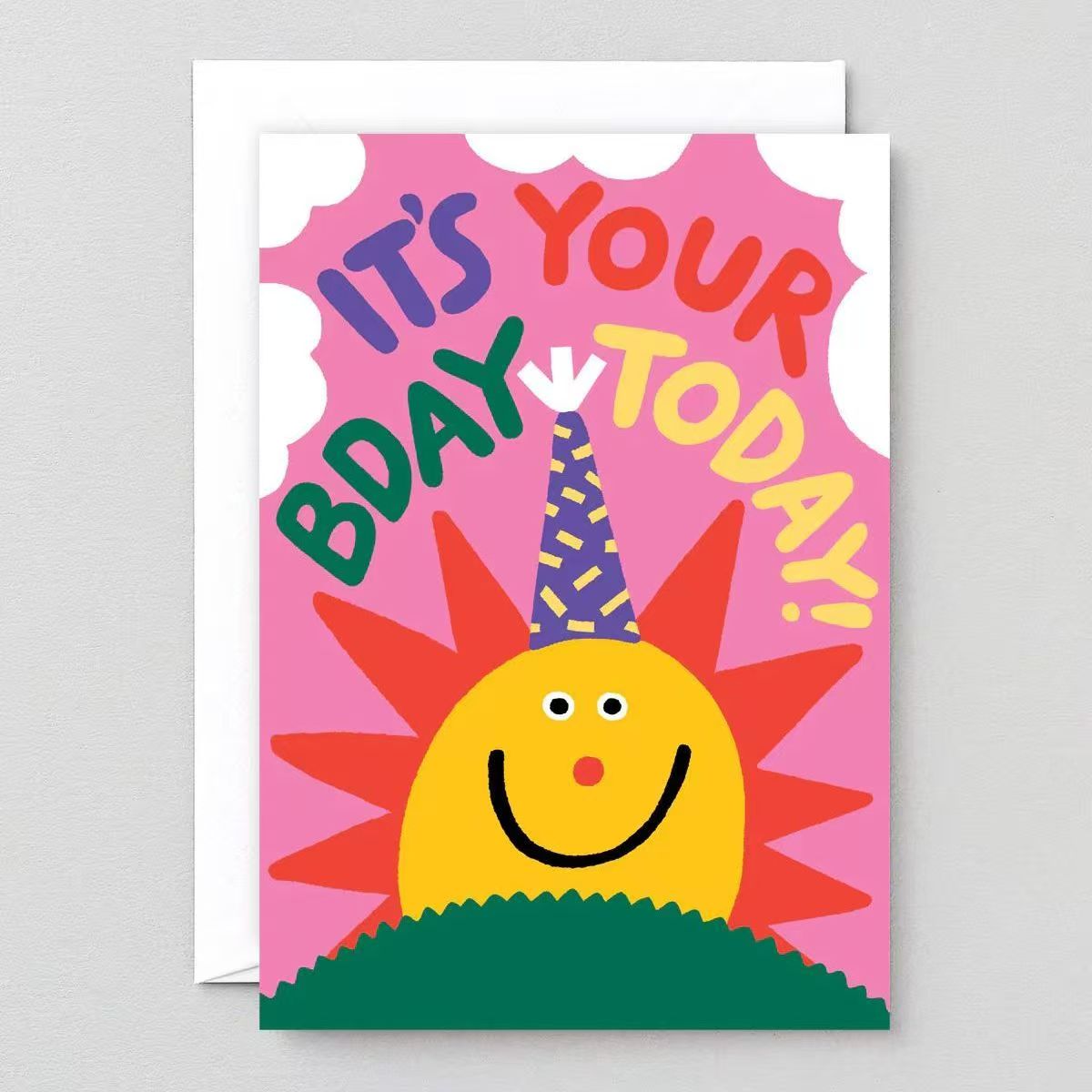 Minimalist Birthday & Thank You Card Combo – Heartfelt Message Paper Cards with Envelopes