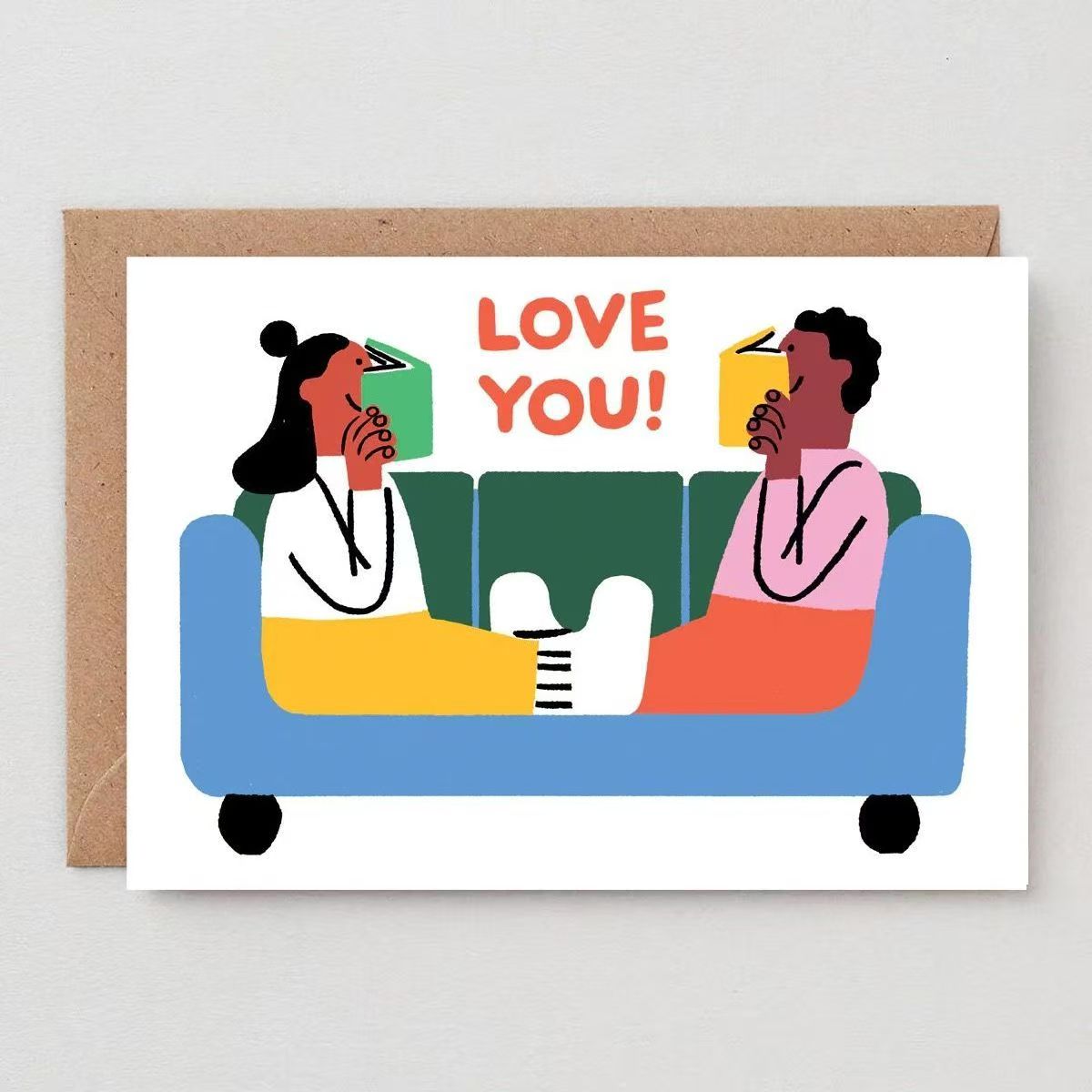 Minimalist Birthday & Thank You Card Combo – Heartfelt Message Paper Cards with Envelopes