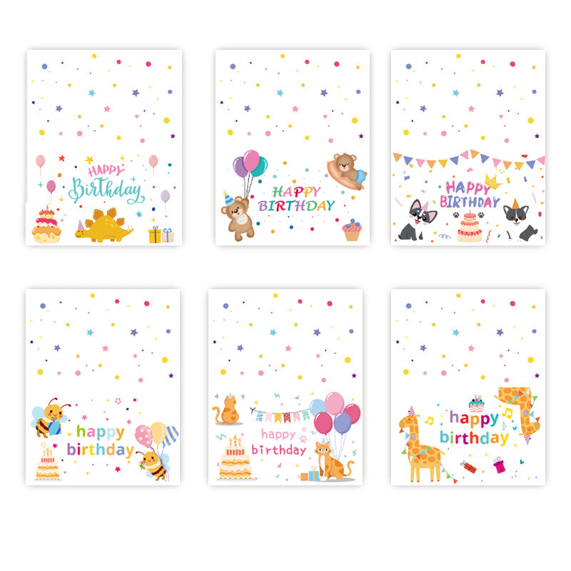 Handmade Floral Birthday Card with Personalized Message