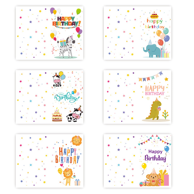 Handmade Floral Birthday Card with Personalized Message