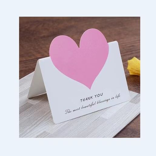 Birthday Card/Thank You Card/Romantic Postcard Set - Handwritten-Style Creative Design with Warm Messages, Holiday Greeting Cards