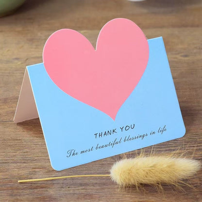 Birthday Card/Thank You Card/Romantic Postcard Set - Handwritten-Style Creative Design with Warm Messages, Holiday Greeting Cards