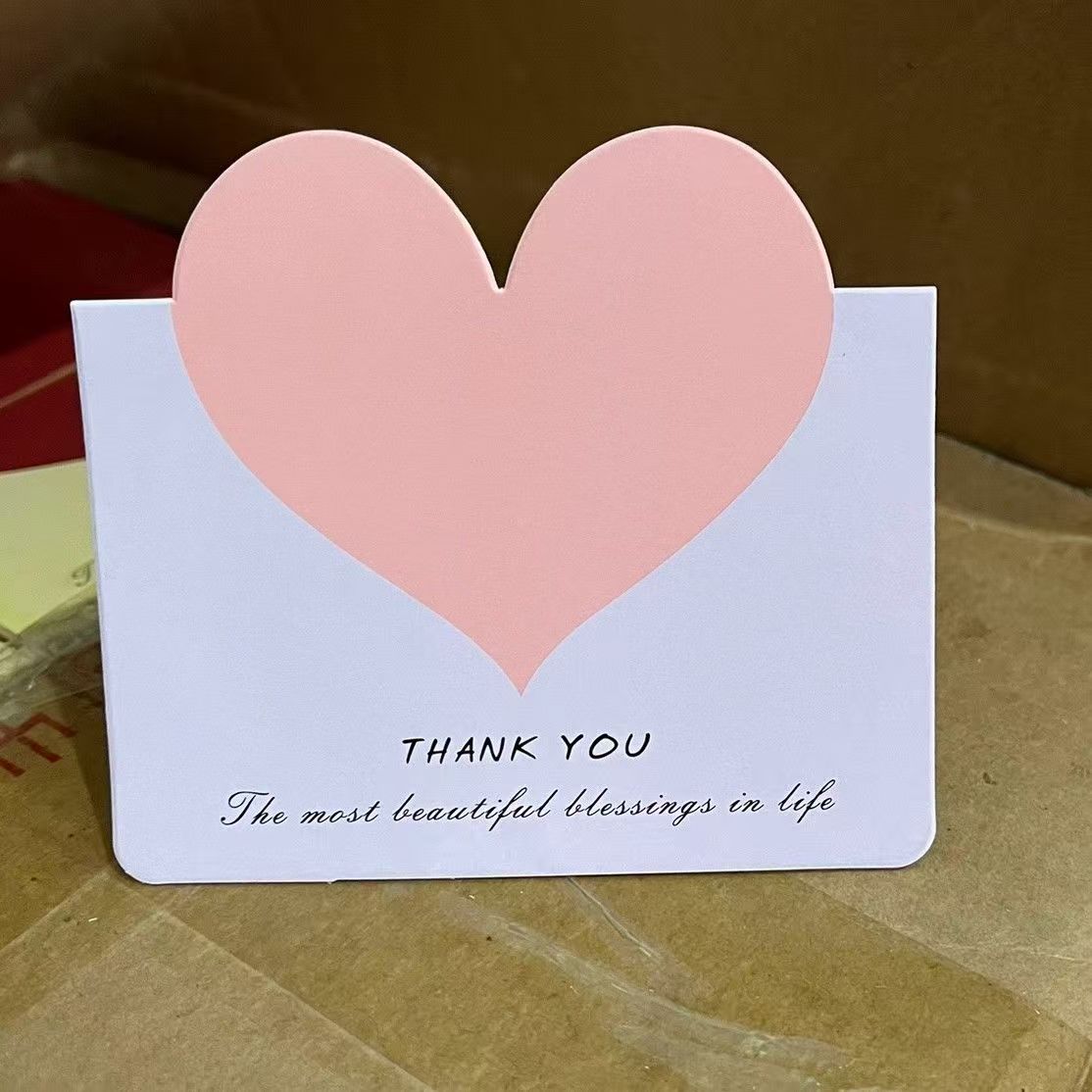 Birthday Card/Thank You Card/Romantic Postcard Set - Handwritten-Style Creative Design with Warm Messages, Holiday Greeting Cards