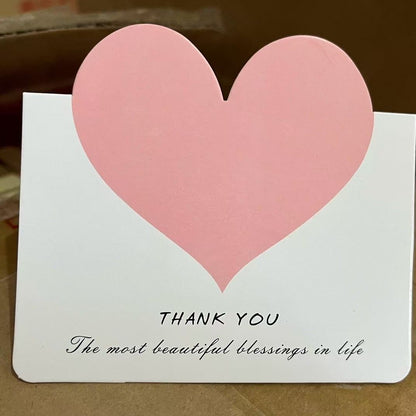 Birthday Card/Thank You Card/Romantic Postcard Set - Handwritten-Style Creative Design with Warm Messages, Holiday Greeting Cards