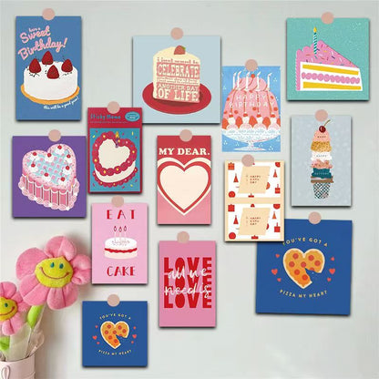 [Birthday Cards] Creative Custom Greeting Cards – Heartwarming Gift for Friends, Family & Loved Ones – Handmade/Simple/Vintage Styles Available