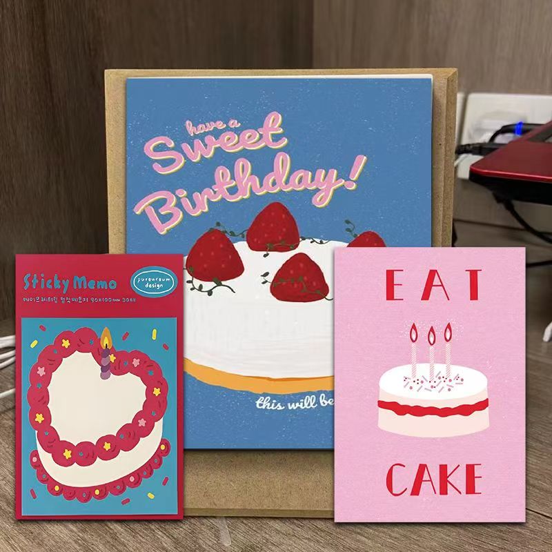 [Birthday Cards] Creative Custom Greeting Cards – Heartwarming Gift for Friends, Family & Loved Ones – Handmade/Simple/Vintage Styles Available