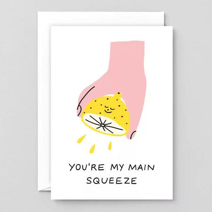 Minimalist Birthday Greeting Card with Envelope – Blank Note Card for Family & Friends